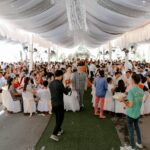 group of people on wedding banquet